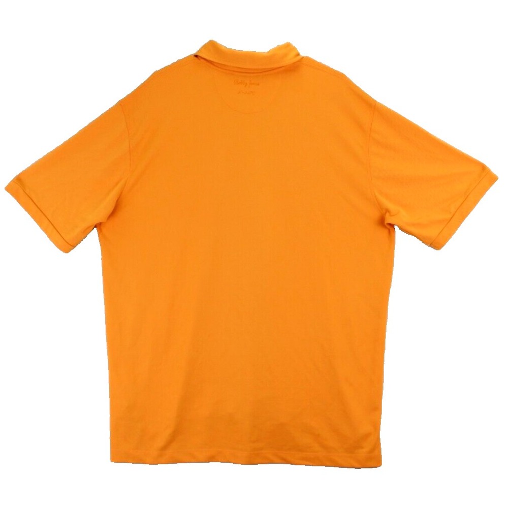 Bobby Jones Short Sleeve Golf Polo Shirt Mens XXL Orange Golfcore Performance - Picture 2 of 16
